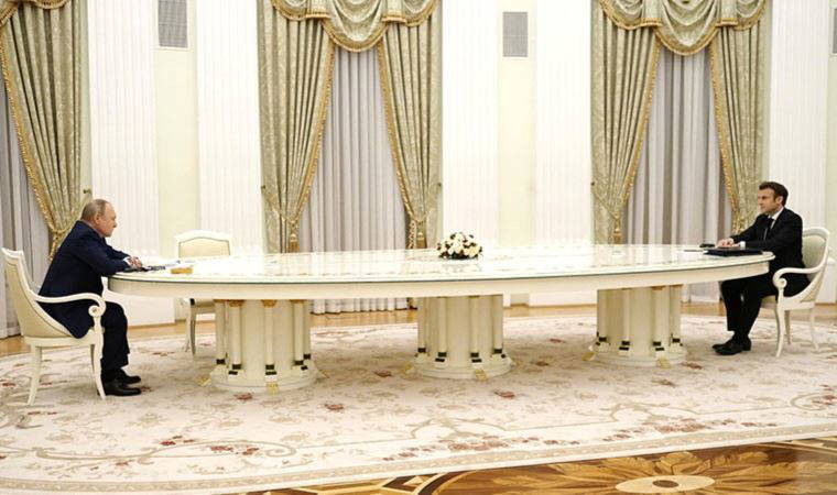 Fransa Cumhurbaşkanı Macron, Moskova ziyaretini değerlendirdi: 