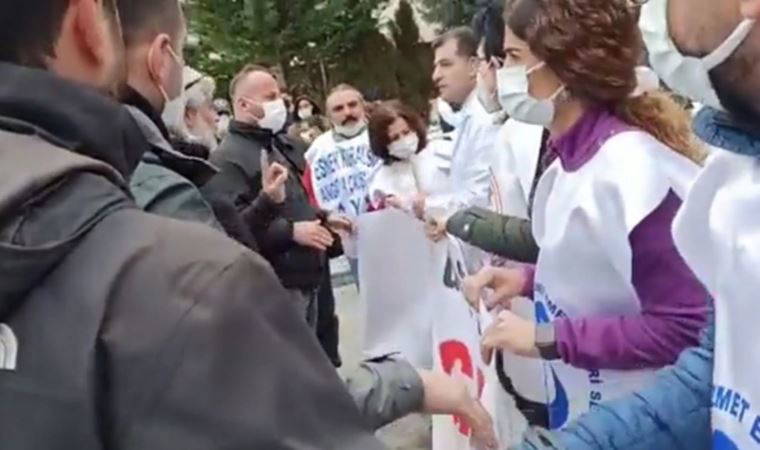 Van’da sağlık emekçilerine polis müdahalesi: Çok sayıda gözaltı