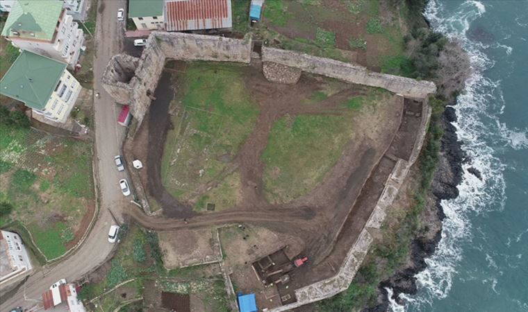 Trabzon'da denize hakim noktadaki Akçakale turizme kazandırılacak