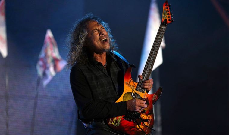 Metallica gitaristi  Kirk Hammett ilk solo kaydını yayınlayacak
