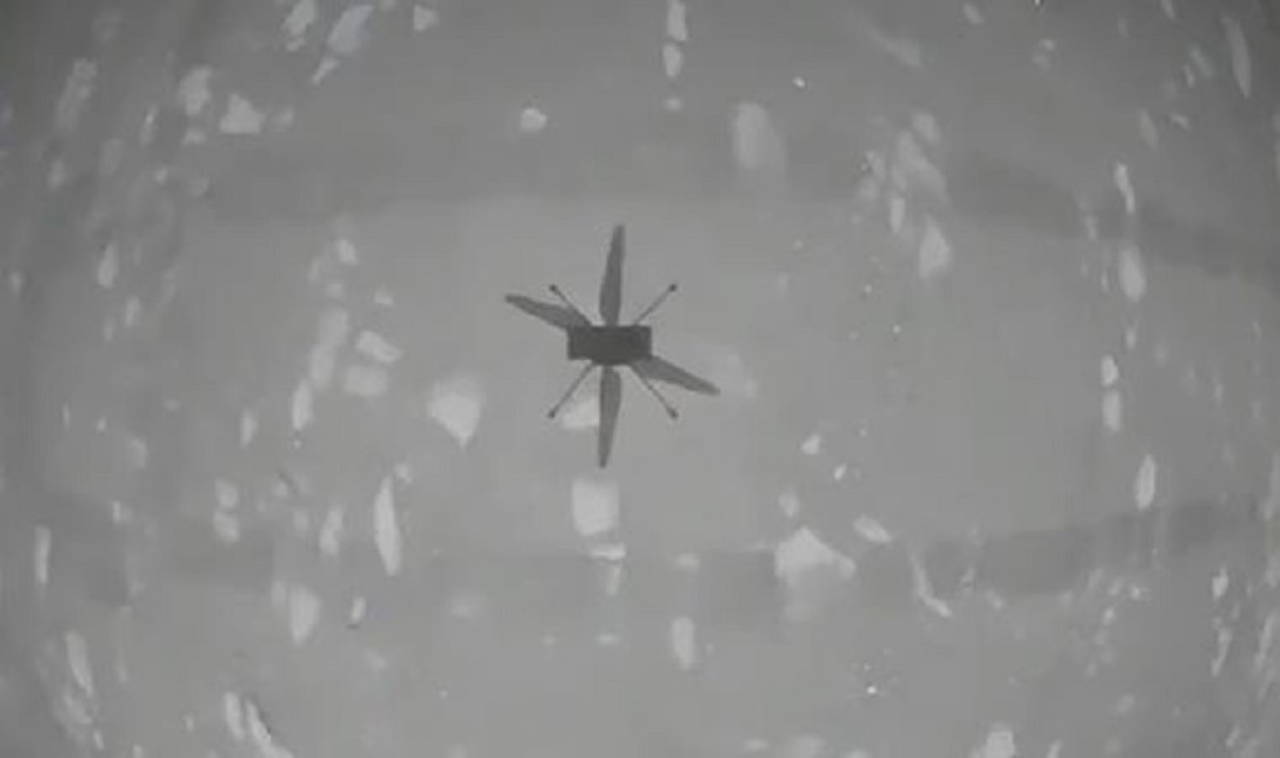 NASA'nın Mars helikopteri Ingenuity 21'inci uçuşunu tamamladı