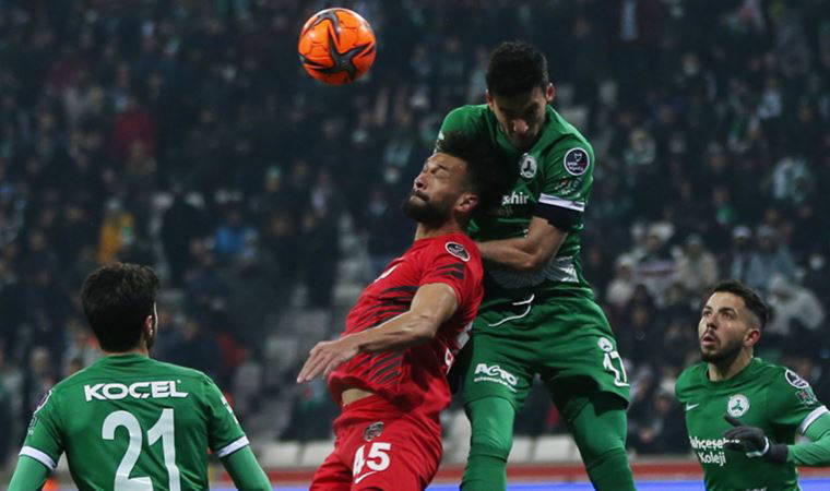 GZT Giresunspor, Gaziantep FK'yı 2-1 mağlup etti