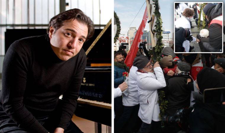 Fazıl Say'dan, hekimlere yönelik polis müdahalesine tepki: 'Yeter, cahiller! Gidin artık!'