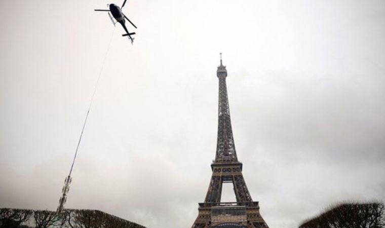 Eyfel Kulesi radyo anteni ile 6 metre uzadı