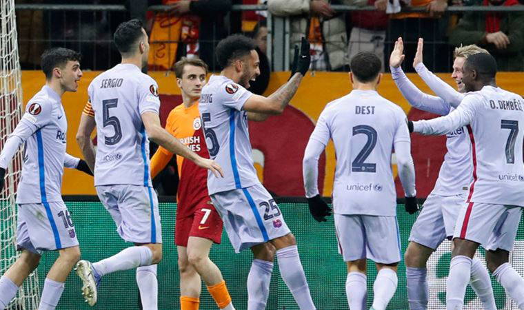 Galatasaray, Barcelona'ya 2-1 mağlup oldu! Galatasaray 1-2 Barcelona