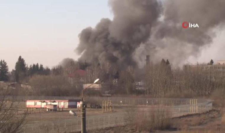 Rusya Lviv’de havalimanını vurdu!