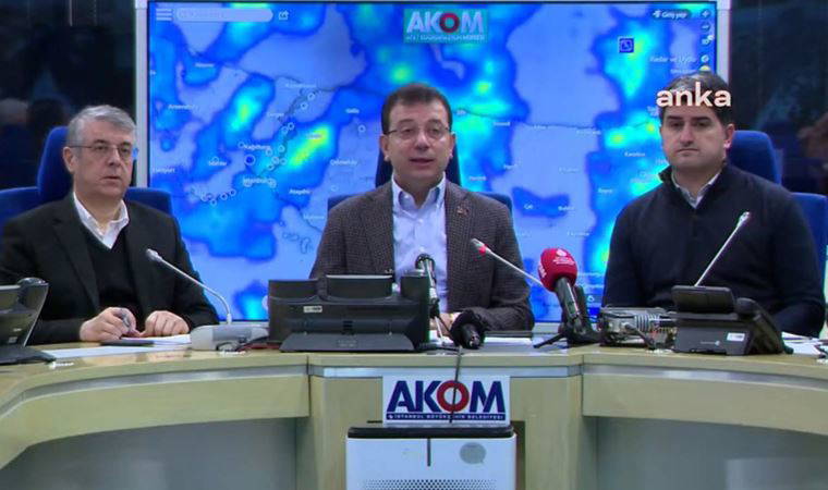 İmamoğlu'ndan yurttaşlara uyarı: 'Kar yağışının en yoğun yaşanacağı gün olacak'