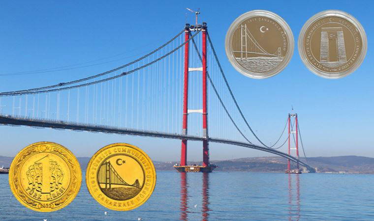 Gümüş ve bronz olarak sınırlı sayıda basıldı