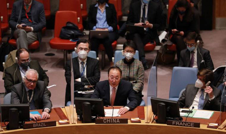 Çin'in BM Temsilcisi, Ukrayna'daki biyolojik güvenlik konseyine katıldı