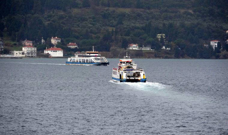 Bozcaada ve Gökçeada'ya feribot seferlerine hava engeli