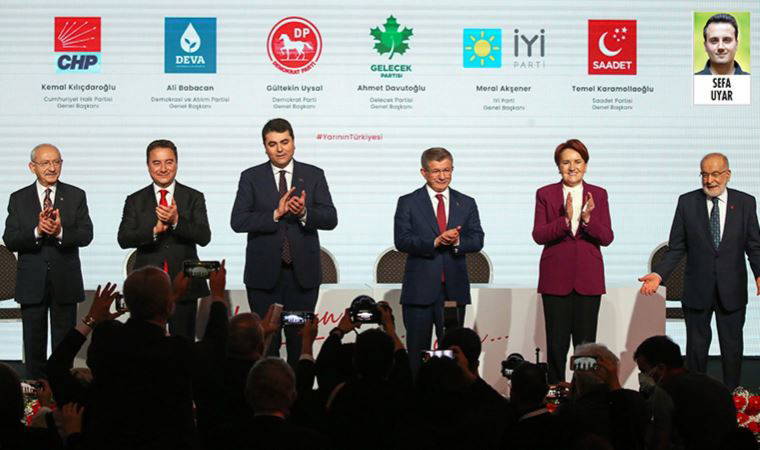 Altı muhalefet partisinin sistem çalışmasında eski anayasalara eleştiri