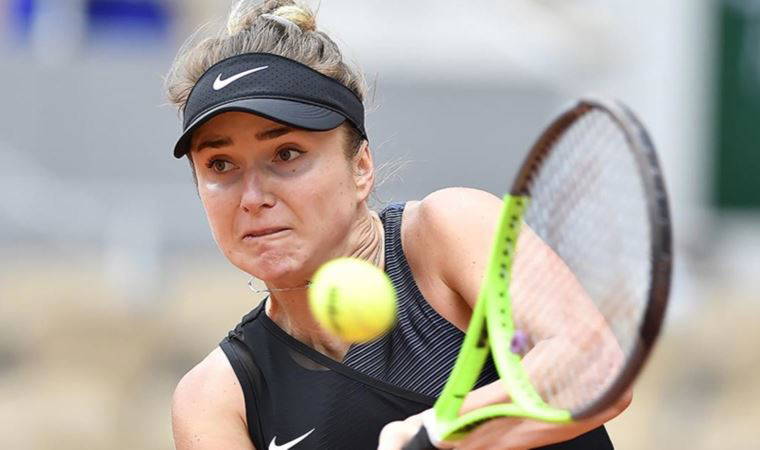 Ukraynalı tenisçi Elina Svitolina, turnuvadan çekilme kararını değiştirdi