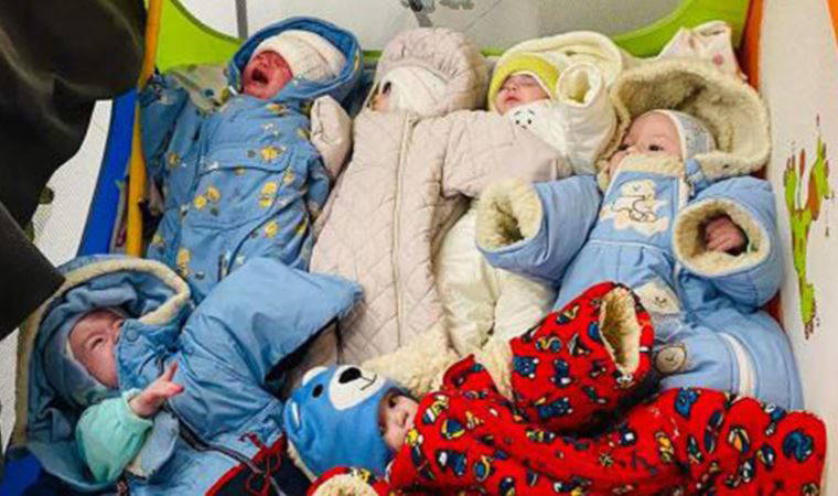 Ukrayna'da 71 yetim bebek çatışma bölgesinden kurtarıldı