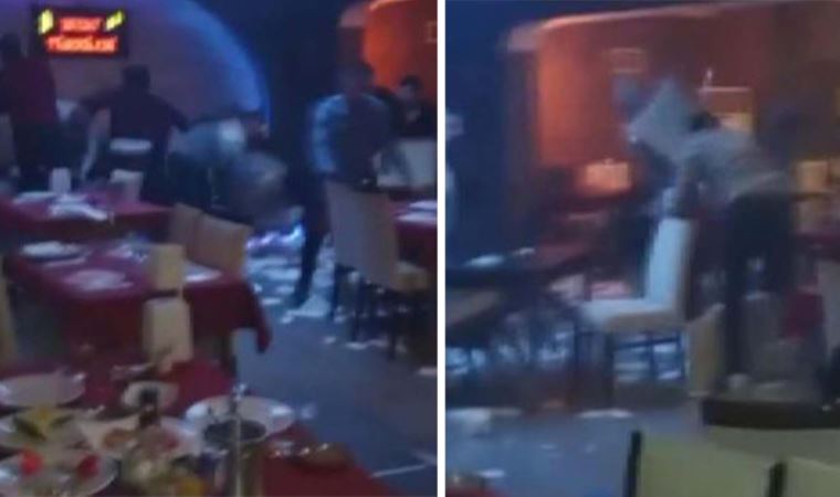 İstek parça kavgasında eğlence mekanı savaş alanına döndü