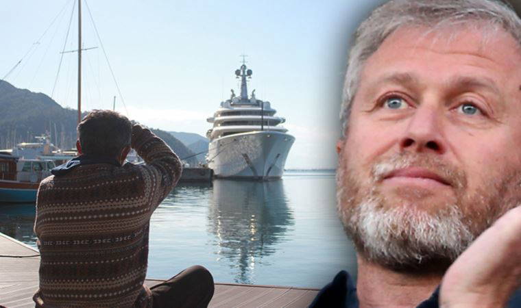 Abramovich'in dev yatlarından biri Marmaris'e demirledi