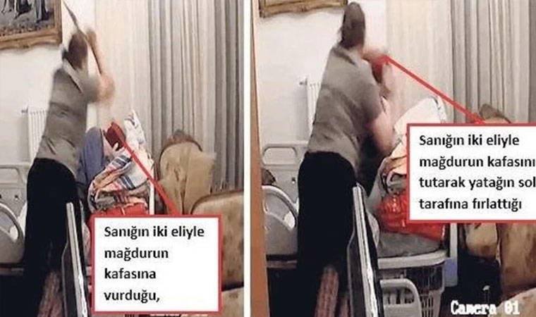 Alzheimer hastası kadına işkence eden bakıcıyla ilgili dikkat çeken iddia: Göç idaresinden kaçırıldı