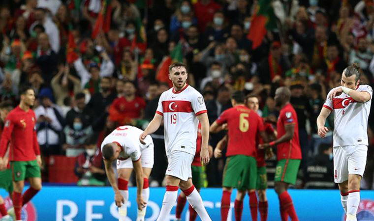 Türkiye, Portekiz'e kaybetti! Portekiz 3-1 Türkiye