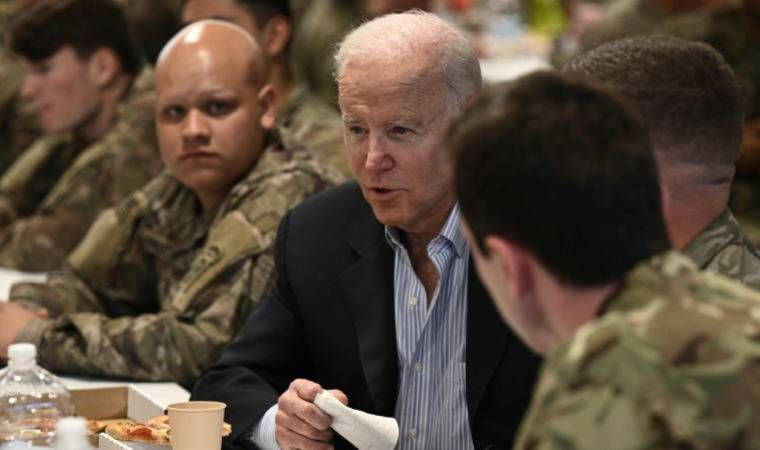 Son Dakika: Joe Biden, Ukrayna sınırında askerlere seslendi