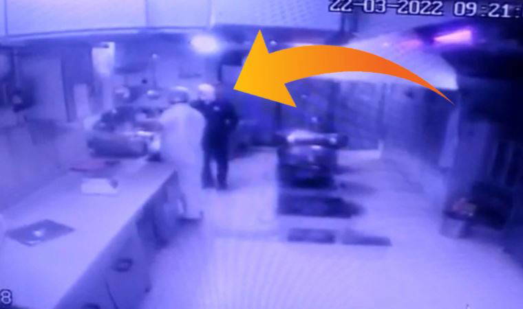 Taksim’de ünlü muhallebicide dehşet anları