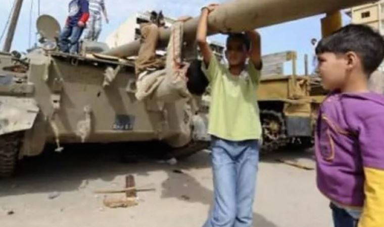 Libya'da 2 çocuk savaş kalıntılarındaki patlamada yaşamını yitirdi