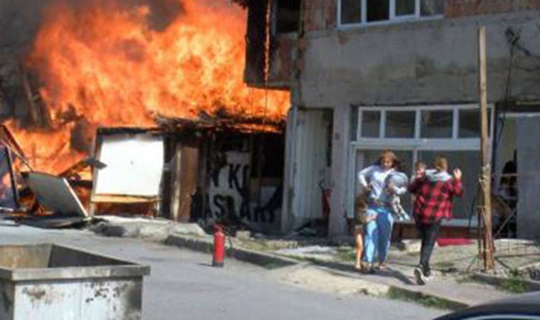 Yangında can pazarı: Çocukları alevlerin arasından böyle çıkardılar