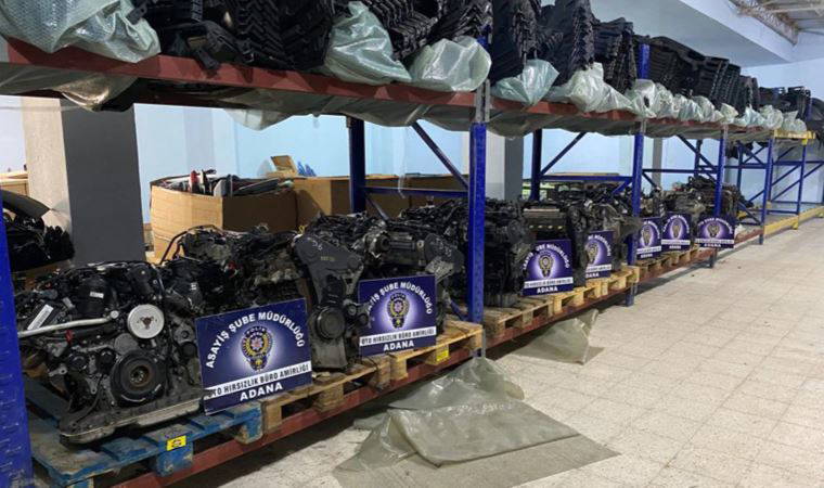 Çalıntı lüks otomobillerin motorlarını Türkiye'ye getirtip, 'change' yapmışlar (29 Mart 2022)