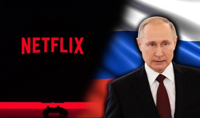Netflix Rusya'daki projelerini durdurdu
