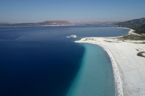 Burdur’da yer alan Salda Gölü’ne NASA bilim üssü kuruyor