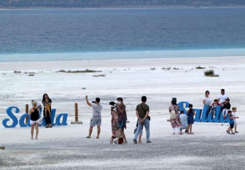 Burdur’da yer alan Salda Gölü’ne NASA bilim üssü kuruyor