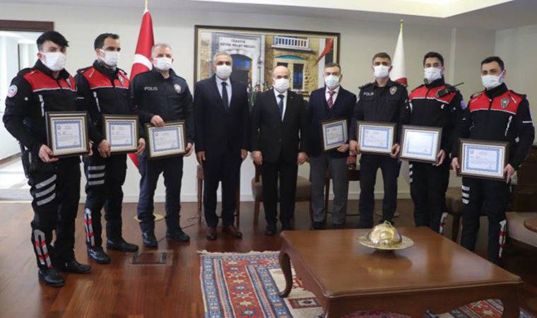 'La Casa De Samsun' olayında kardeşleri yakalayan polislere ödül