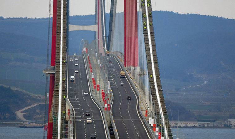 Çanakkale Köprüsü'nde ilk hafta günlük geçen araç sayısı ortaya çıktı!