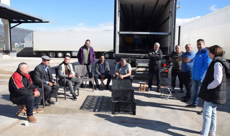 16 Ukraynalı şoför Antalya'da mahsur kaldı