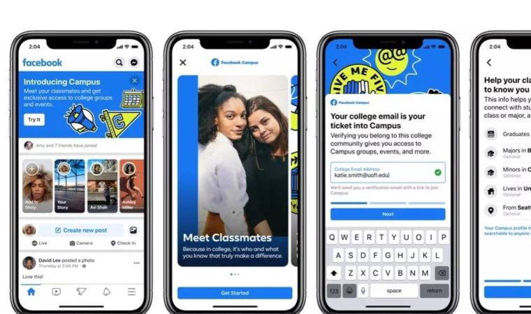 Facebook'un Campus uygulaması iki yılın ardından rafa kalktı