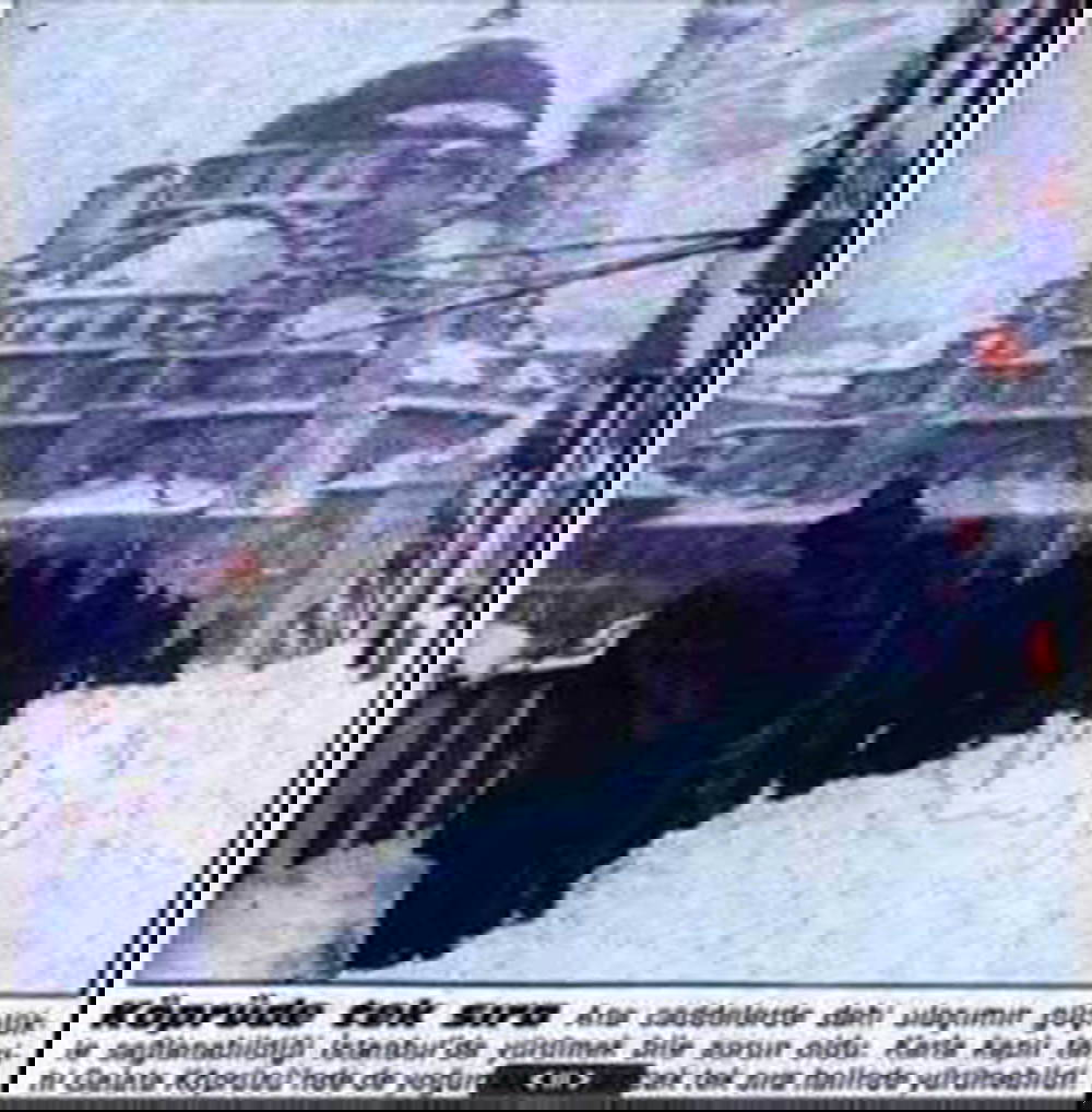 1987 İstanbul kışında neler yaşandı? Tarihe geçen kar fırtınasından çarpıcı fotoğraflar