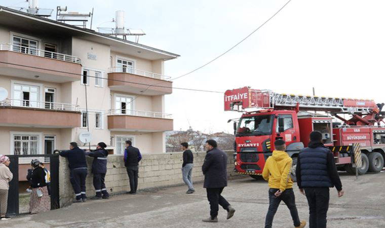 Van’da korkutan yangın