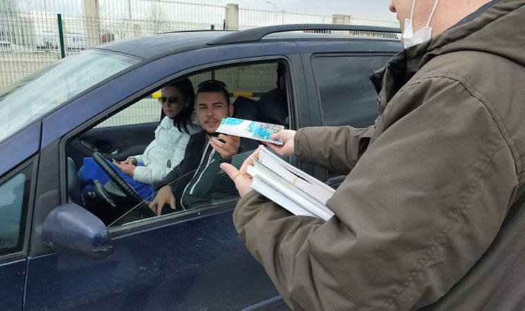 Yunanistan ve Bulgaristan'dan gelenlere özel tanıtım broşürü