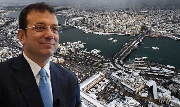 İBB Başkanı İmamoğlu'ndan kar açıklaması: Tedbirleri açıkladı