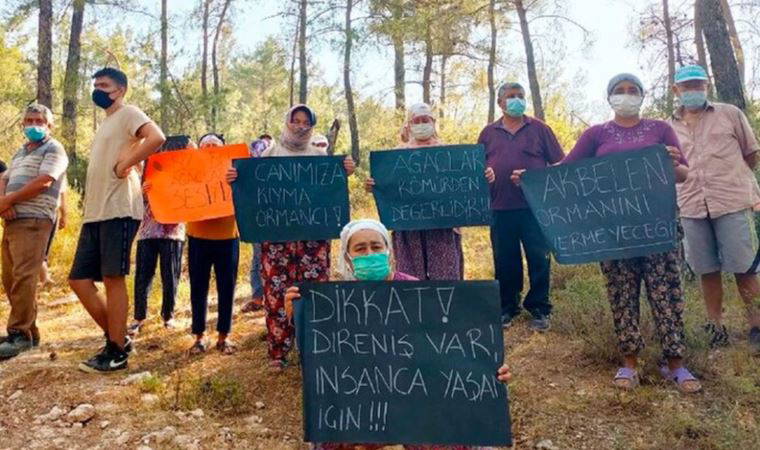 EGEÇEP: Akbelen Ormanı'nı sermayeye teslim etmeyeceğiz!