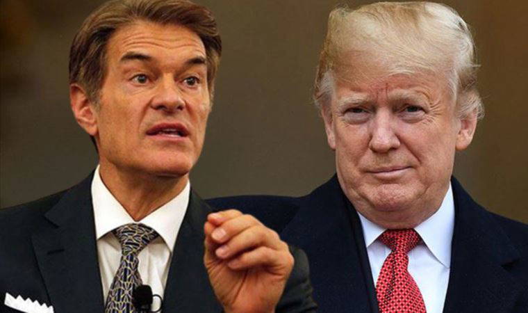 Trump'tan ABD Senatosu'na aday olan Mehmet Öz'e destek