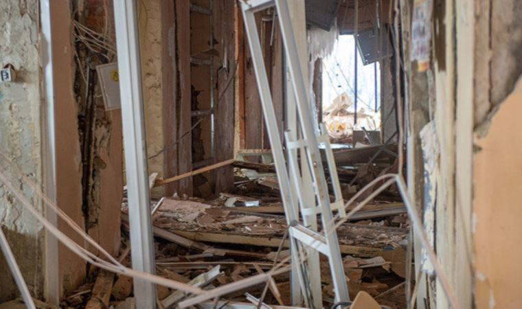 Harkov kentine Rus ordusu tarafından füze saldırısı düzenlendi (10 Nisan 2022)