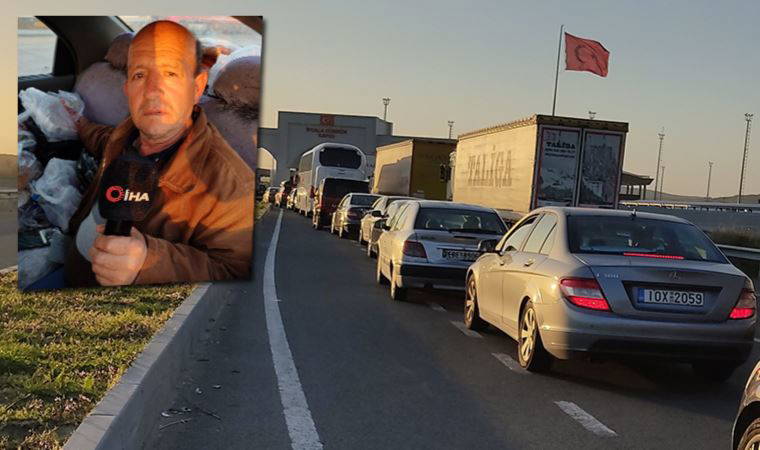 İpsala Sınır Kapısı'nda 'ucuz alışveriş' kuyruğu