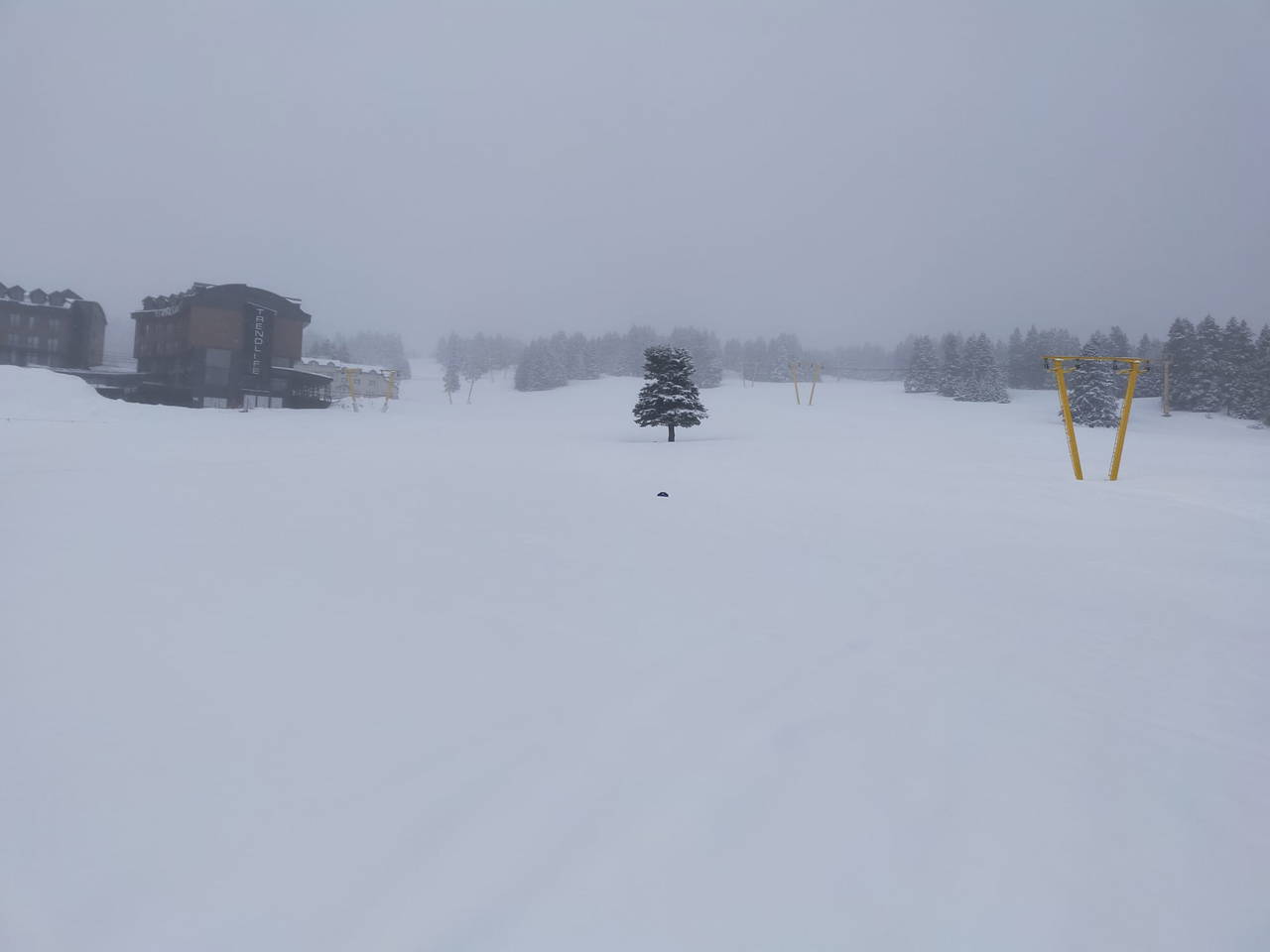 Uludağ'a nisan karı