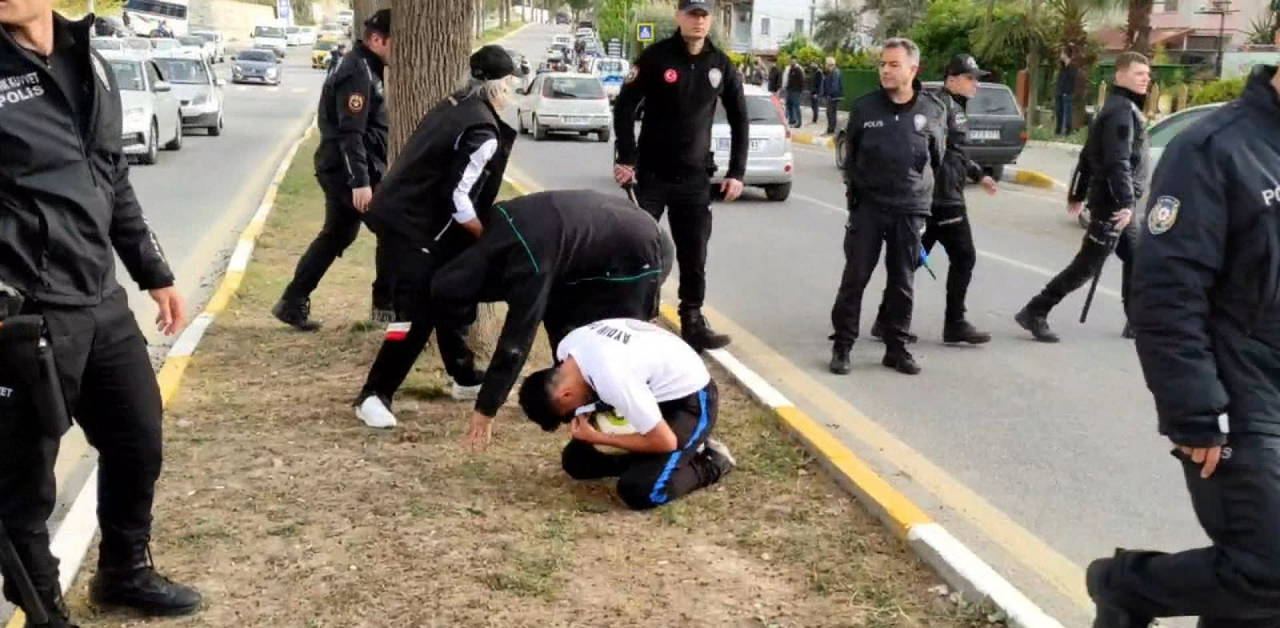 Bölgesel Amatör Lig'e yükselme maçında saha karıştı