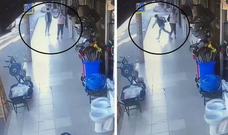 Her şey bir anda oldu: Konuştuğu sırada telefonu çalındı