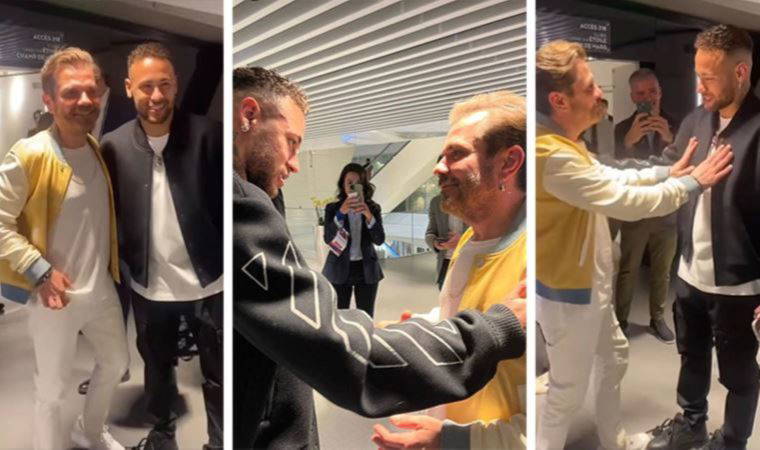 Kenan Doğulu ile Beren Saat, Neymar ile buluştu (19 Nisan 2022) (Video Haber)