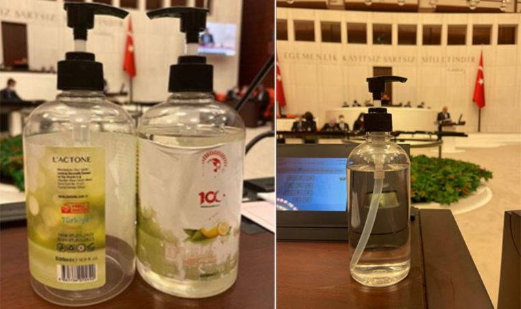 Uyuşturucudan tutuklanmıştı: Meclis'teki L’Actone kolonyalarının üzerindeki ambalajı sökmüşler