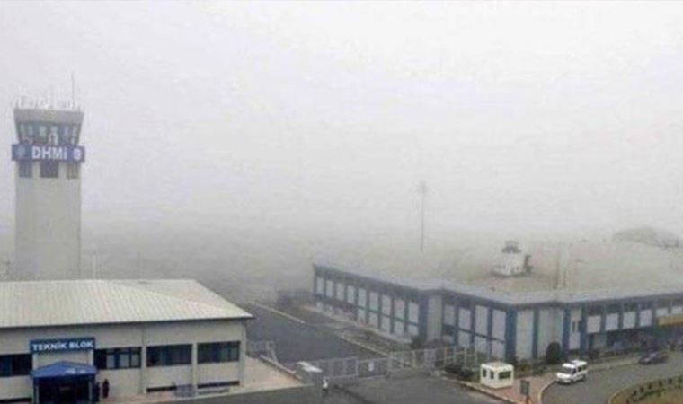Trabzon'da hava ulaşımına sis engeli