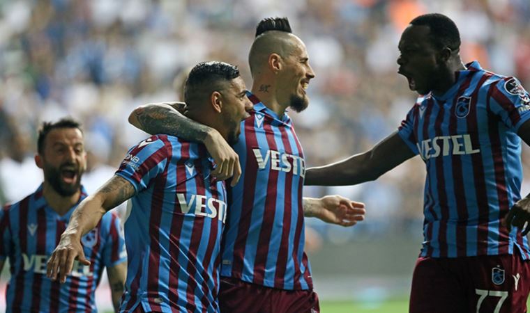 Trabzonspor şampiyonluk için gün saymaya başladı! Adana Demirspor 1-3 Trabzonspor