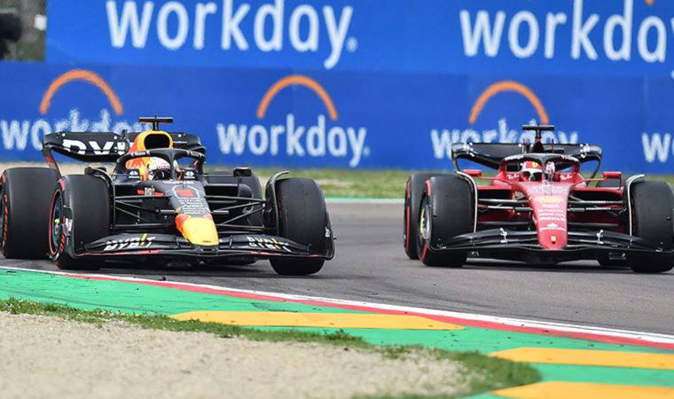 Leclerc ile Verstappen düellosunda bu kez Verstappen kazandı!
