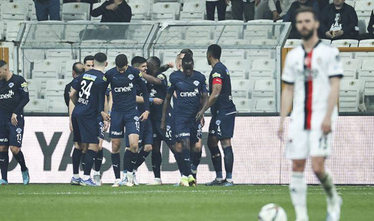 Beşiktaş'a evinde büyük şok!  Beşiktaş 0-3 Kasımpaşa